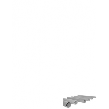 Труба ПВХ гладкая жесткая d 16 (3 м)