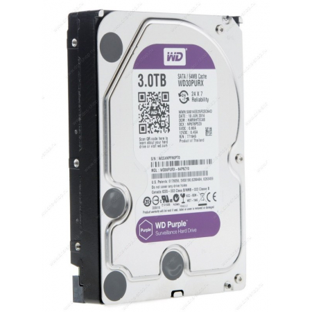 Жесткий диск 3 Tb WD30PURX Purple