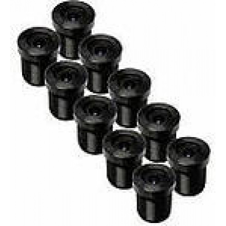 ACC LENS M12 MEGAPIXEL 6MM 10PCS