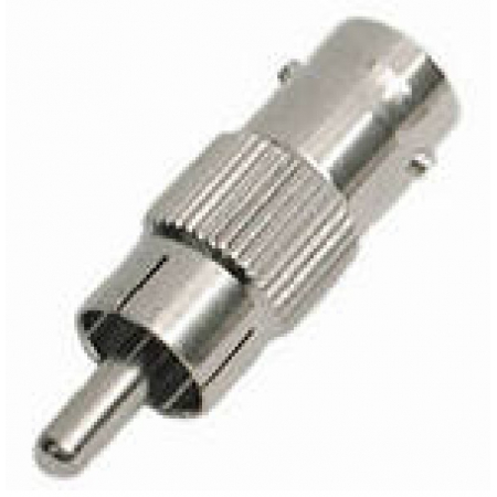BNC(г)-RCA переходник (BNC-гнездо, RCA-штырь) (Распродажа. На складе 4 шт)