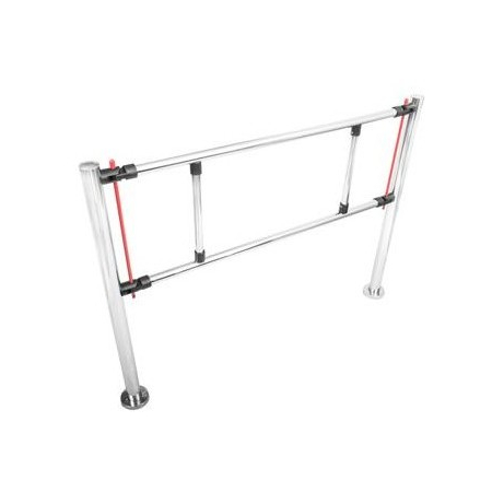 Комплект из 2 поручней  Антипаника  снимаемых, 32 мм, хром, стальные шарниры, 1,5 м