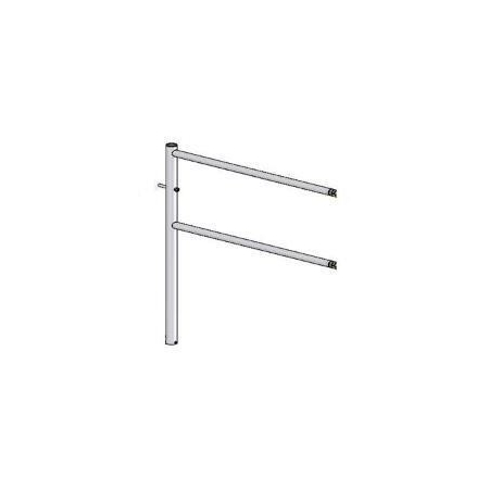 Секция поворотная длина поручня L=1200мм  (Praktika)