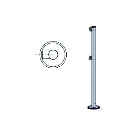 Стойка ограждения односторонняя (Praktika)