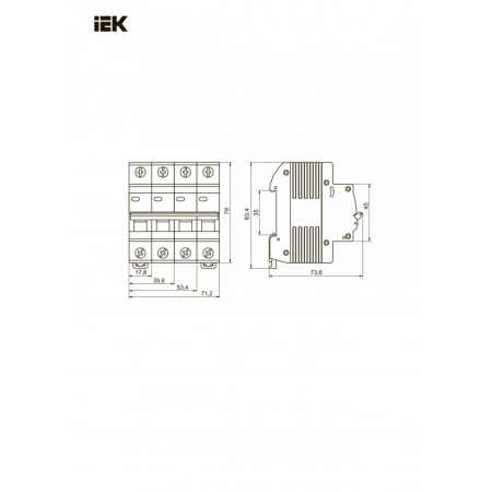 ВА47-29 2P 20А 4,5кА