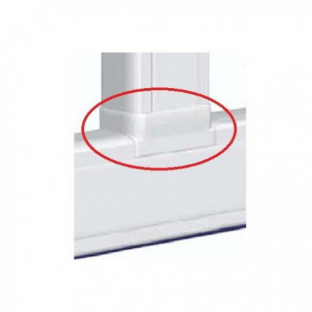 Отвод плоский 50х105 шир.80мм (10739)