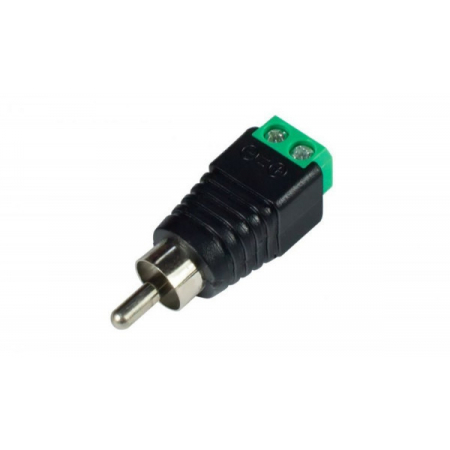 TS RCA штекер с клеммной колодкой