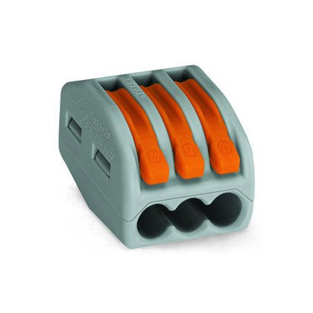 Клеммник WAGO 222-413 (Распродажа. На складе 3 шт.)