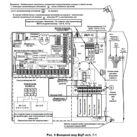 БЦП  Р-08  исп.7-1