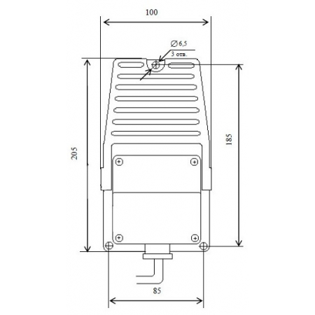 Педаль ФС-2-15