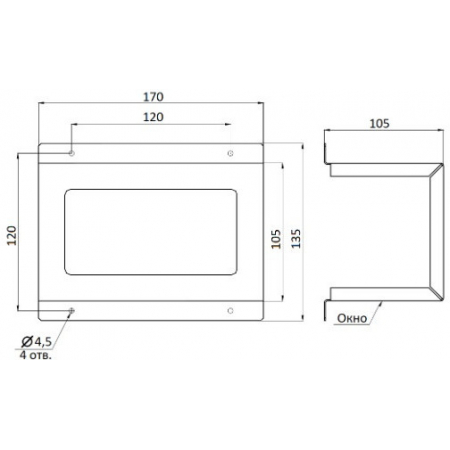 Кожух для ИПДЛ-Д-I/4P