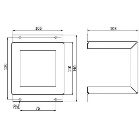 Кожух для ИПДЛ-Д-II/4P
