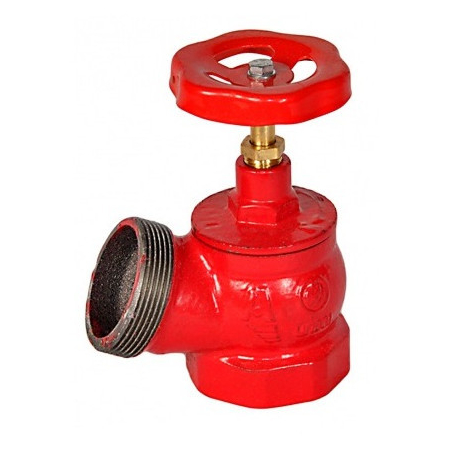 Вентиль КПЧ Ду-65 чугун угловой 125  (муфта-цапка)