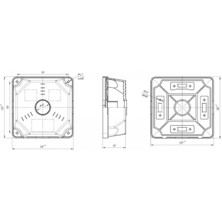 Монтажная коробка  МК+Видео