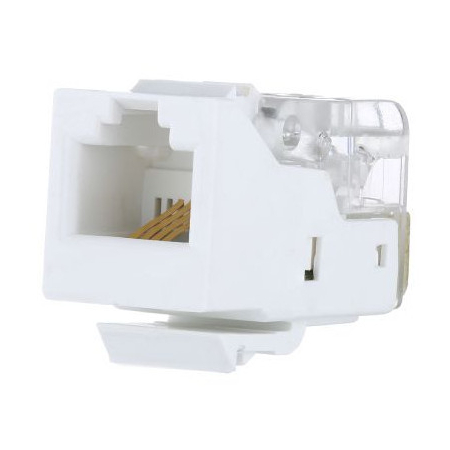 RJ-12 Модуль инф. розетки 110/Krone, белый (87312)
