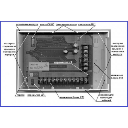 СКШС-02, корпус IP 20