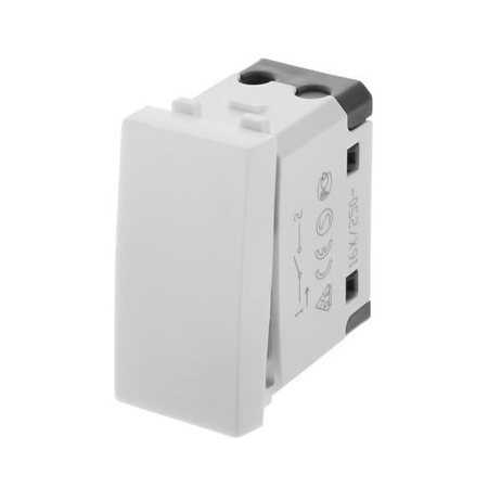 Выключатель 45х22,5 мм (схема 1) 16 A, 250 B (белый) LK45 (850104)