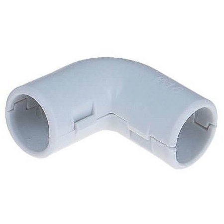 CI16G Угол 90 гр.(2част.) для труб D16мм (41216-50)