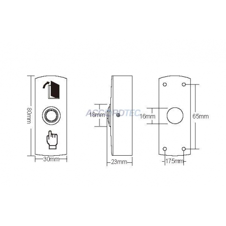 AT-H805A LED (светодиод зеленый)
