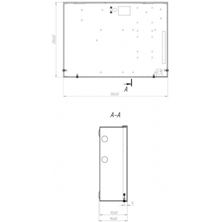 B-35 Бокс установочный металлический