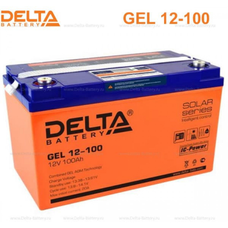 Аккумулятор GEL 12-100 (Delta)