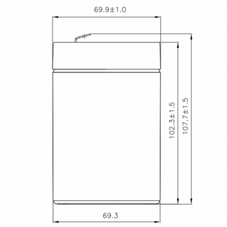 GP1245 (12V16W) CSB Аккумулятор