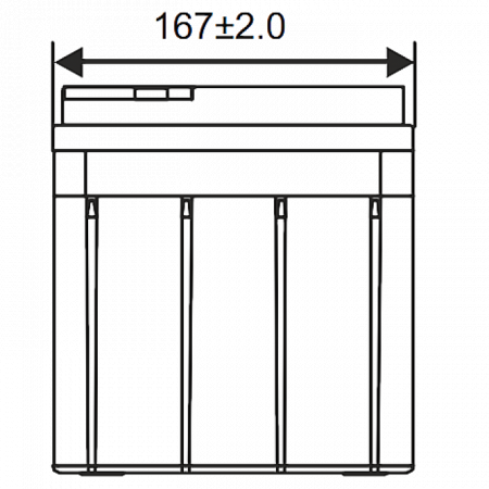 GP12650 WBR Аккумулятор
