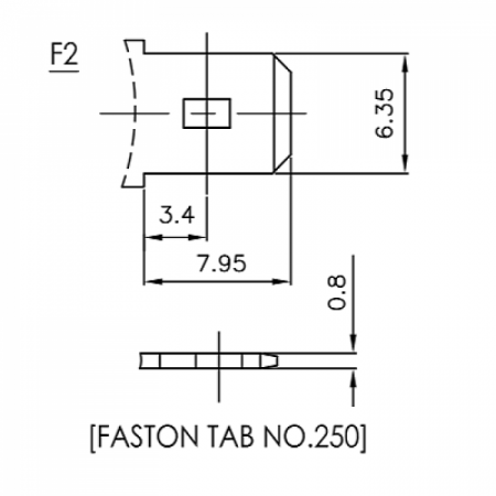 GP1272 F2 (12V28W) CSB Аккумулятор