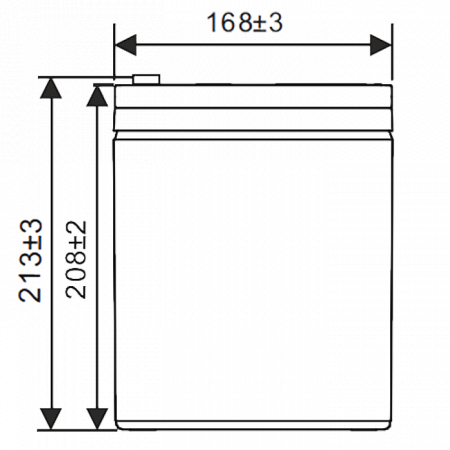 GPL121000A WBR Аккумулятор