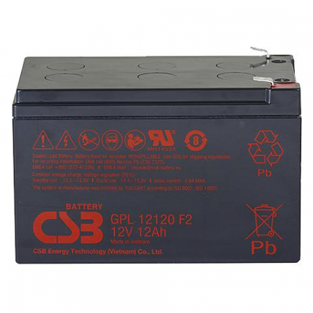 GPL12120 F2 CSB Аккумулятор