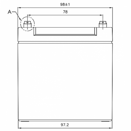 GPL12120 F2 CSB Аккумулятор