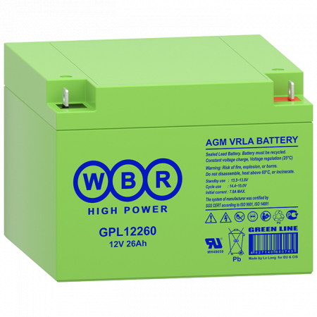 GPL12260 WBR Аккумулятор