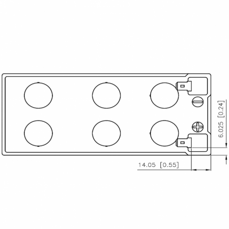GPL1272 F2 FR CSB Аккумулятор