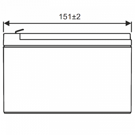 GPL1272 F2 WBR Аккумулятор