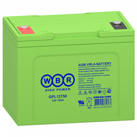 GPL12750 WBR Аккумулятор