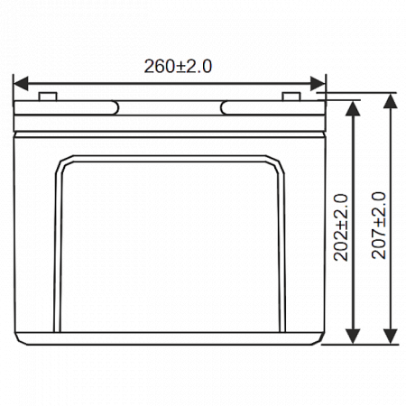 GPL12750 WBR Аккумулятор