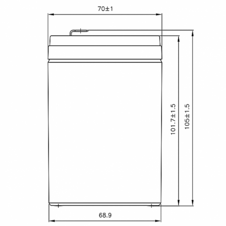 HR1221W F2 CSB Аккумулятор