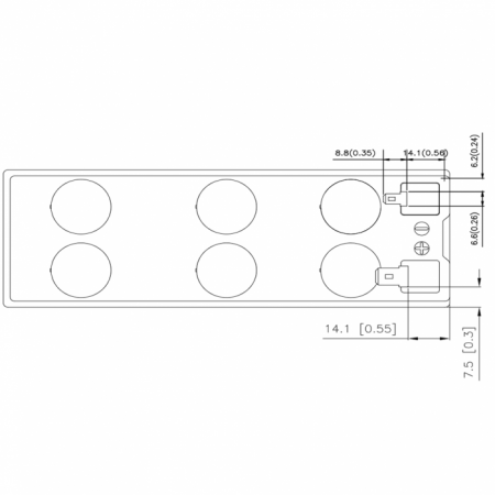 HR1224W F2 F1 CSB Аккумулятор