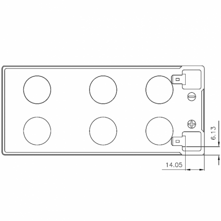 HRL1234W F2 FR CSB Аккумулятор