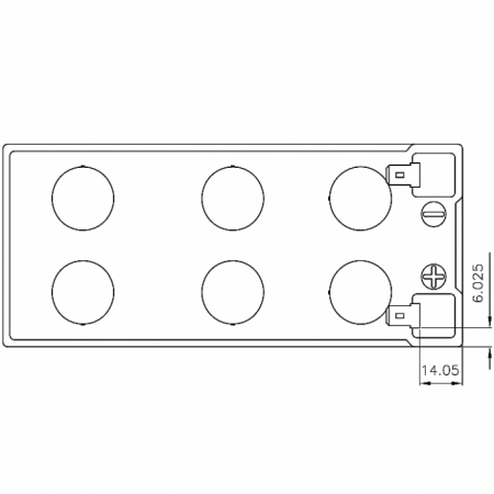 UPS12460 F2 CSB Аккумулятор