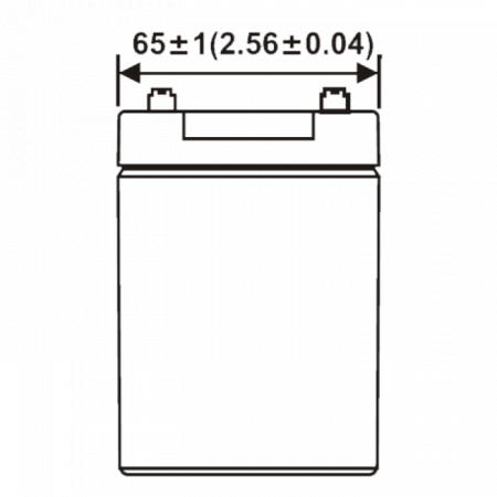 UPS12460 F2 WBR Аккумулятор