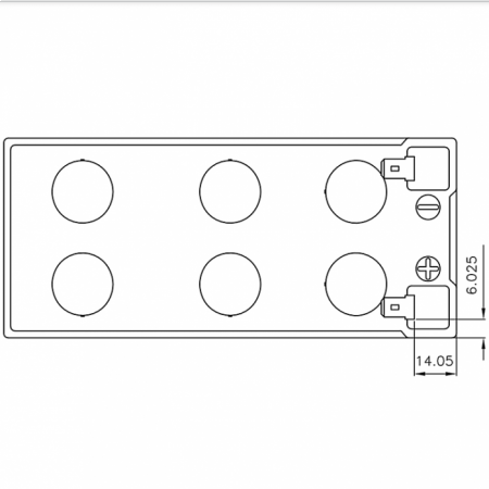 UPS12580 F2 CSB Аккумулятор