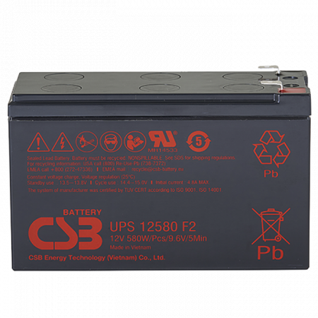 UPS12580 F2 CSB Аккумулятор