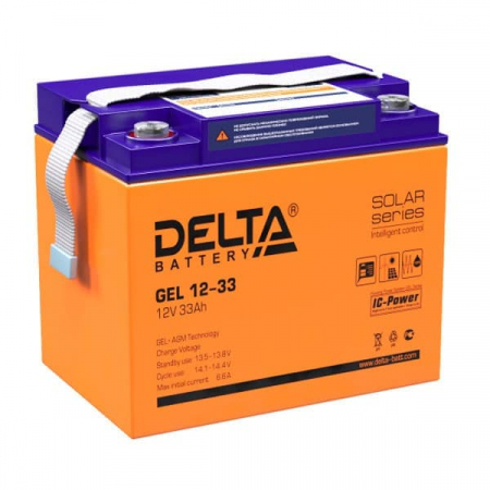 Аккумулятор GEL 12-33 DELTA