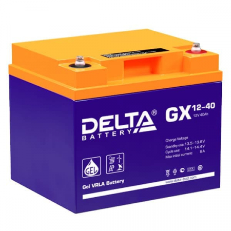 Аккумулятор GX 12-40 DELTA