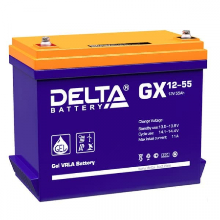 Аккумулятор GX 12-55 DELTA