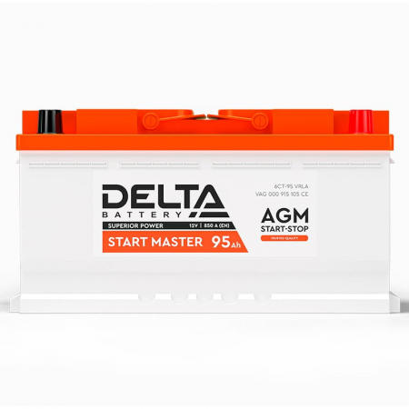 Аккумулятор START MASTER 95 Ah AGM DELTA