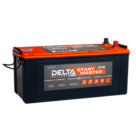 Аккумулятор START MASTER EFB TRUCK 190 L3 DELTA