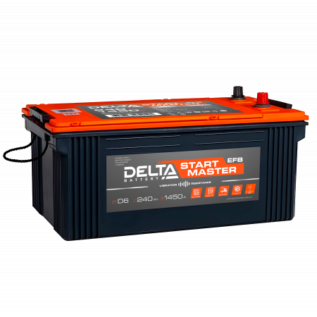 Аккумулятор START MASTER EFB TRUCK 240 L3 DELTA