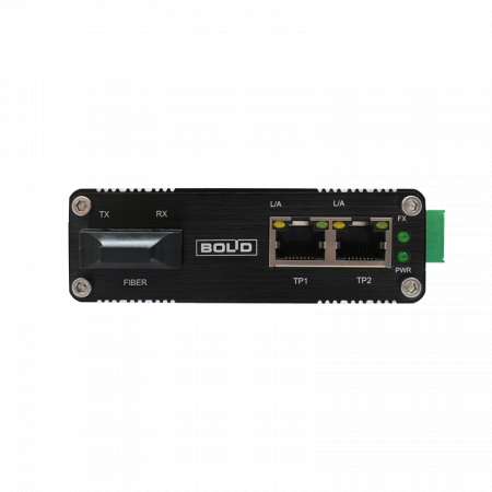 Ethernet-FX-SM40SA Преобразователь Ethernet 10/100 Мбит/с в оптику. Одномодовое волокно до 40 км. Для обмена данными используются одно волокно.