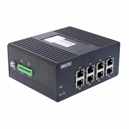 Ethernet-SW8 Ethernet-коммутатор, 8 портов 10/100 Мбит/с.